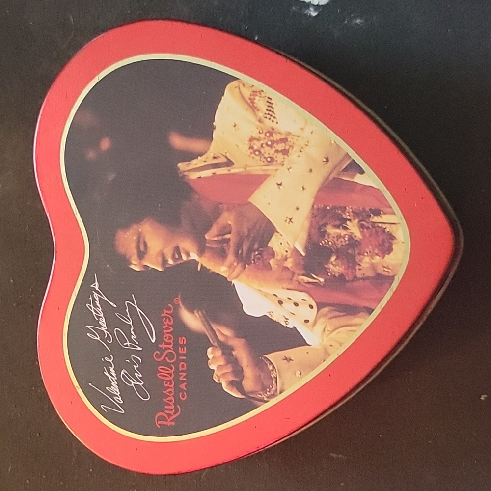 Valentines Russel Stover Elvis Presley Tin